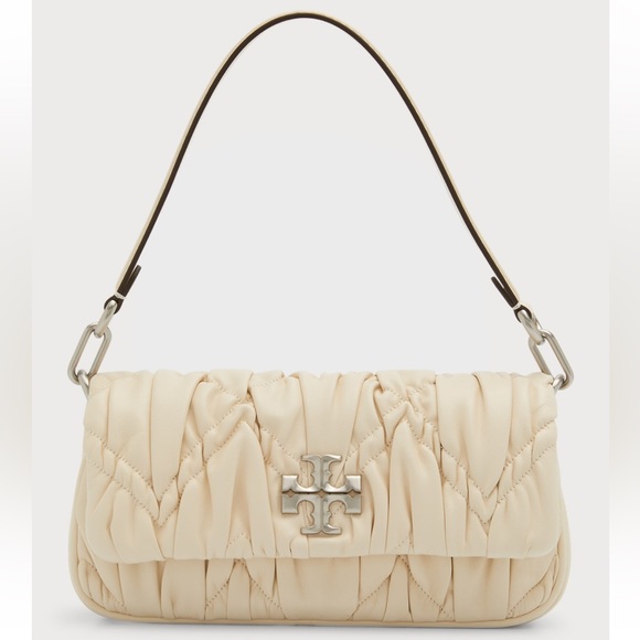 Tory Burch Handbags - Tory Burch Kira Diamond-Ruched Small Shoulder Bag